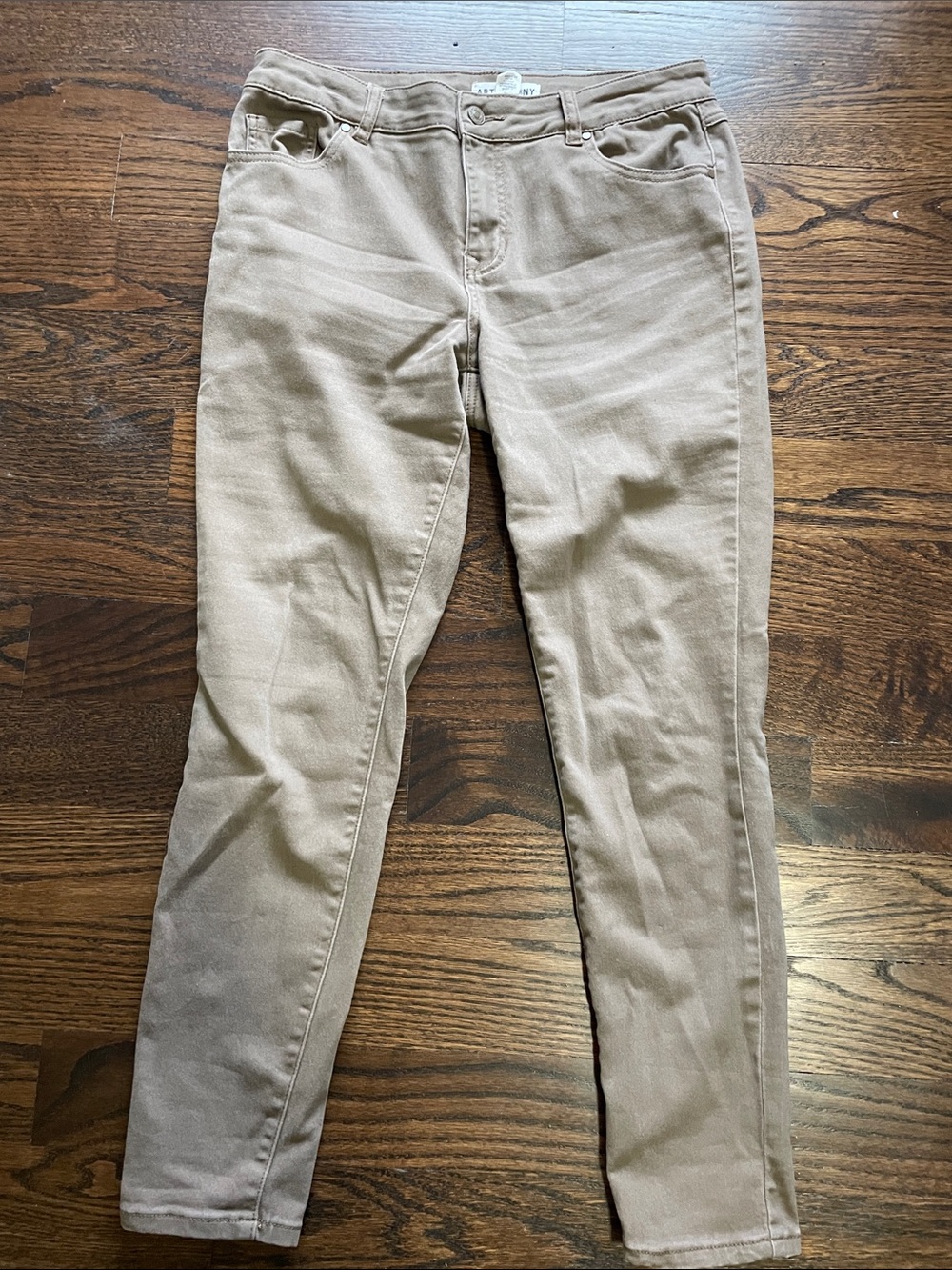 Artisan Women’s Slim Fit Pants in Taupe - Size 12